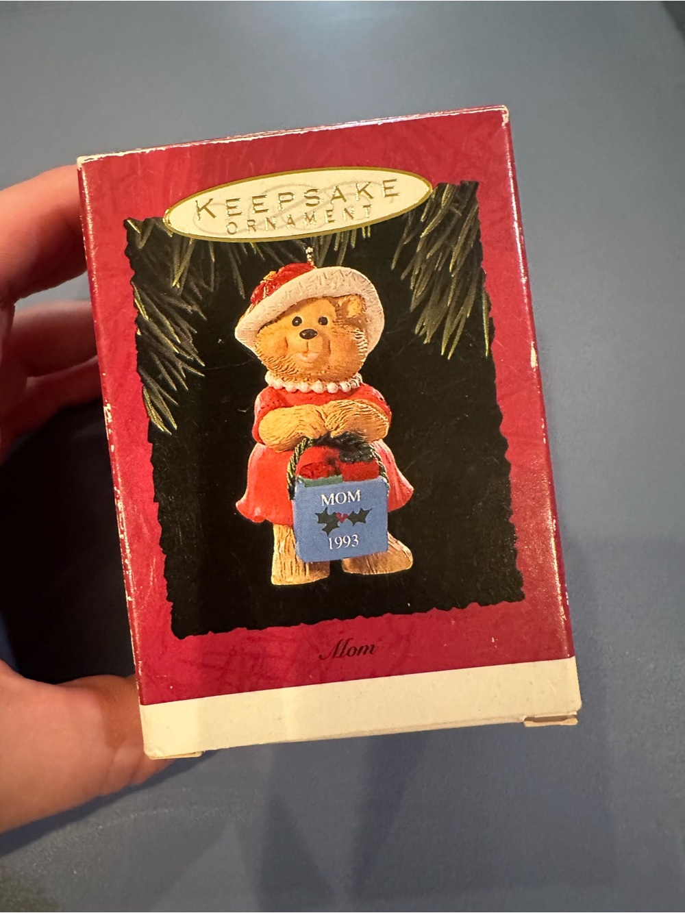 Vintage Hallmark Christmas Ornament | Mom 1993